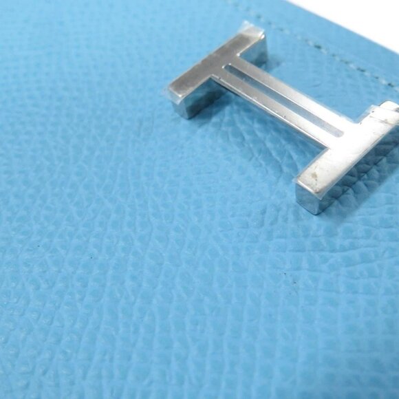 HERMES Bearn Combination Verso Epsom Celeste/Vert Jade - Picture 4 of 11